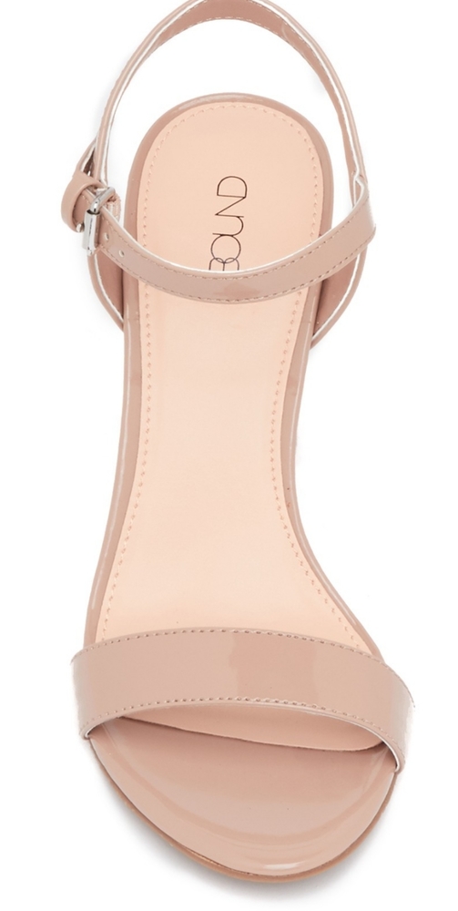 Around nude heels